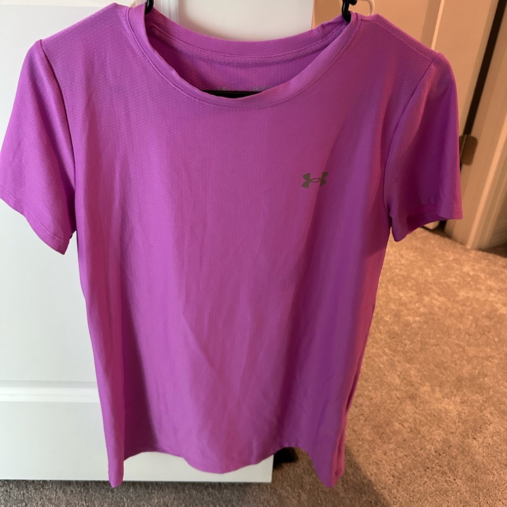Under Armour Women's Vibrant Pink Tee